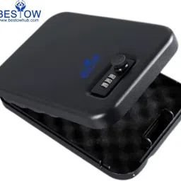 bestow Safe Locker Box with Combination Pin Access for Travel Car Office Safe Locker image 2