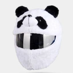 Plush Motorcycle Helmet Covers Suitable for All Panda Helmets Riding Gear Helmet Buckle Clip-image-59