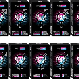 4 IN 1 Dotted, Ribbed, Extra Delay & Contour 100 Pcs Condom-26
