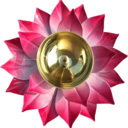 Iron Kamalpatta Akhand Diya Brass Table Diya-picture-17