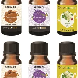 High Scented Aroma Oil Mogra Lavender Sandal Fragrance Set Of 6 For Freshener Aroma Oil, Refill, Diffuser-10