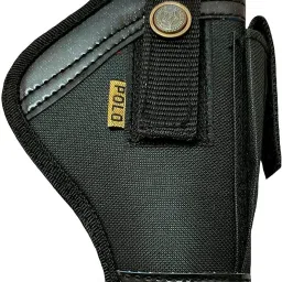 Nylon 9 mm Revolver Pistol Racquet Carry Case Pistol/Gun Cover Free Size-image-86