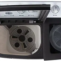 voltas beko by a tata product 8 kg Semi Automatic Top Load with In-built Heater White image 3
