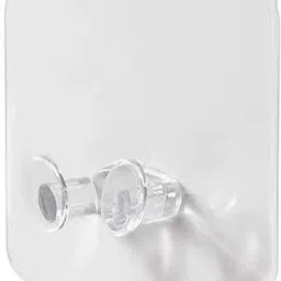 Adhesive Hooks, Adhesive Toothbrush Holder Wall Mounted, Multi-Function Wall Storage Hook, Transparent Seamless Reusable, Power Plug Socket Holder, Razor Holder - 6 PCS Hook 6-11