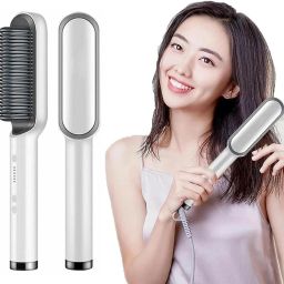 MADSWAS Hair Brush Curling Anti-perm Straight Hair Comb Hair Iron Hair Styler Tool S319 Hair Straightener Professional HQT 909b comb Styler 5 Temperature Control M319 Hair Straightener-image-74