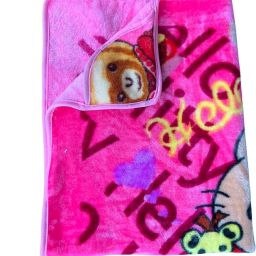 Cartoon Single Hooded Baby Blanket for AC Room-image-35
