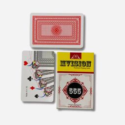 MVISION 555 MARKED DECK CARDS BRIDGE SIZE - RED BACK-image-97