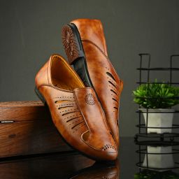 Vellinto SUNSHINE Kolhapuri Casual Jutti Casuals For Men-image-5