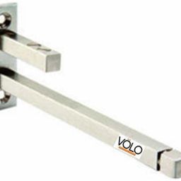 F Type Glass Shelf Bracket Square 4 Inches 4 INCH, 1.5 inch Shelf Bracket-12