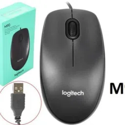 Logitech CORDED MOUSE M90 Wired Ambidextrous Optical Mouse-image-52