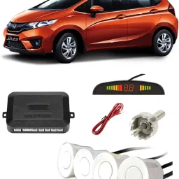 PKNA0162 White Car Reverse Parking Sensor with LED Display 4 Sensor PKNA0162 Parking Sensor-image-48