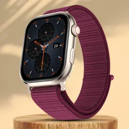 Fire-Boltt Brillia Pro 51.3mm (2.02) Largest AMOLED Display, Bluetooth Calling,Premium Look Smartwatch-3