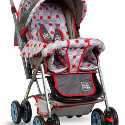 Little Explorer Baby Stroller for 0-3 Years, Baby & Kids, 5 Point Safety Harness Pram-13