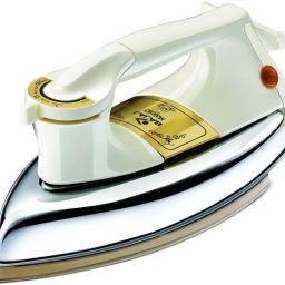 1.5KG Heavy Weight Instant Heat Gold plate coated non stick 1000 W Dry Iron-image-24