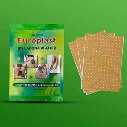 EUROPLAST BELLADONA PLASTER IN 10 SHEET First Aid Tape-image-9