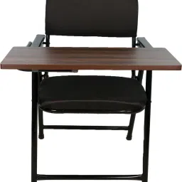 Folding Study Chair With Cushion & Adjustable Writing Pad Fabric Study Folding Chair-picture-1