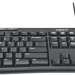 Logitech MK200 Media Wired Keyboard and Mouse Combo Wired USB Standard Desktop Keyboard Compatible with Desktop, Laptop, Mac stand support,multimedia_keys,M200 MEDIA image 2
