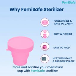 femisafe Small Reusable Menstrual Cup image 5