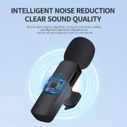 n&b nyubi Wireless Microphone for All Type-C, Micro USB, Lightning Mobile Phones Camera Microphone image 2