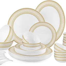 Pack of 33 Opalware Divine Emperor 33 Pcs Dinner Set-image-61