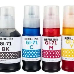 apsun jet GI Series For vavia Ink GI 71 G1020,G2020,G2021,G2060,G3020,G2021,G3060 Printers Black + Tri Color Combo Pack Ink Bottle-image-14