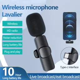 IMMUTABLE K8 LAPLE WIRELESS MIC K11 Camera Microphone image 5