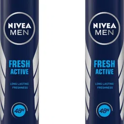 nivea Fresh Active None Antiperspirant, Male Deodorant Spray - For Men-picture-29