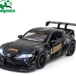 1/22 scale TOYOTA SUPRA GR LBWK Toy Car Metal Pull Back Diecast Car-13