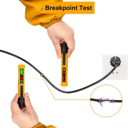 Ingco AC Voltage Detector Circuit Tester Sound and light Alarm Non-Contact Digital Voltage Tester image 3