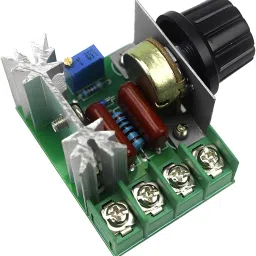 shockley 2000W SCR Triac AC 50-220V Voltag Regulator Speed Controller Light Dimmer (3 Pc) Multipurpose Controller image 5