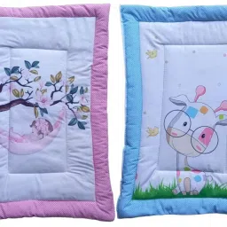 Mattress New Born Baby Bed |Godari | Sleeping Mattress Unique Design set of 2-19