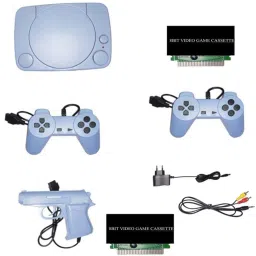 KAIKO inbuilt game in-built 2 cassette 8BIT 1 TV Classic video game console NA GB with 30 to 40 games in built ,with 2 cassette-11