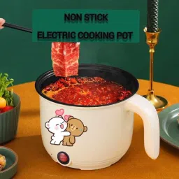 Multi-Function Electric Cooker Non-stick Cooking Pot, Egg Boiler Multi Cooker Electric Kettle-109