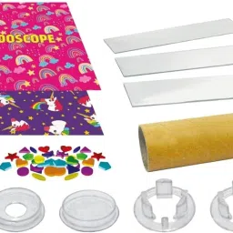 bkdt marketing Educational DIY kIT Kaleidoscope Making Kit Play and Learn Set for Kids image 4
