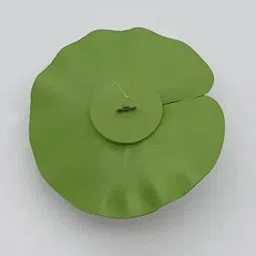 nimkar's Artificial Floating Red Lotus Flowers with Rubber Leaf for Outdoor Indoor Red Lotus Artificial Flower image 3