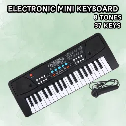 (Piano Keyboard) Toy with 37 Key, Recording and Mic, Adapter for DC Power Q455 (Piano Keyboard) Toy with 37 Key, Recording and Mic, Adapter for DC Power Q455 Analog Portable Keyboard-19