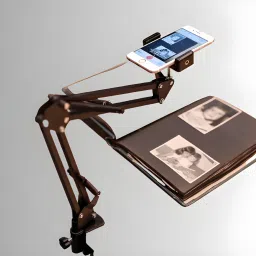 Zohlo Mobile & Tablet Holder Tripod Camera Stand |360 Rotation |Online Content Tripod Ball Head, Tripod Clamp, Tripod Kit-42