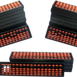 Sae Brown 17 Rod Abacus Set Of 25-10