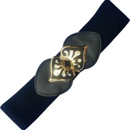Women Black Artificial Leather Belt-image-26