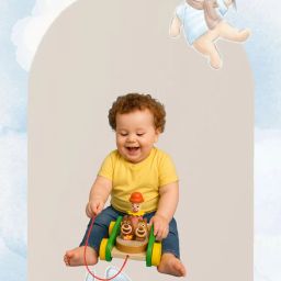 eco baby toy with string-image-90