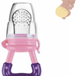 SST Sales Baby Food And Fruit Nibbler & Pacifier Teether BPA Free Nibbler BD353 Feeder-image-50