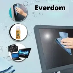 CORSOR Liquid Solution with Cloth to Clean Mobile/Laptop Screen PACK OF 100ml X 4 for Computers, Laptops, Mobiles for Laptops, Mobiles image 4