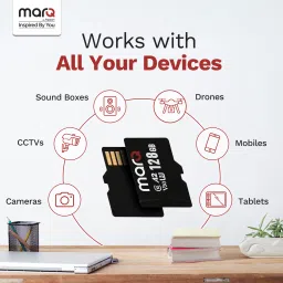 MarQ by Flipkart MQMC_128_UVC A2 128 GB MicroSDXC Class 10 70 MB/s Memory Card Compatible with Mobile, Tablet image 2