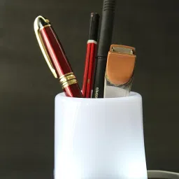 laps of luxury Tumbler With Usb Hub, Lamp And Mobile Stand (Adjustable Lamp Light) Study Lamp image 3