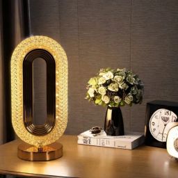 Oval Shape Decorative Night Lamp Table Lamp-35