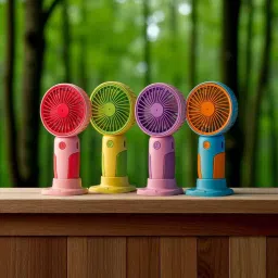 TSBBROTHER Usb Rechargeable Mini Portable Hand Fan Personal Fan for Kids , Home, Travel Rechargeable Fan-12