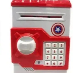 Avengers Money Safe Kids Piggy Savings with Electronic Lock ATM Coin Bank-image-60