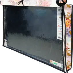 GANRIK A 43 INCH LED COVER for 43 inch 2 - PVC Printed LED TV Cover 43 Inch, Waterproof and Dustproof Cover CREAM-image-118