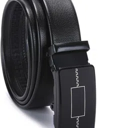 vogard Men Evening, Party, Formal, Casual Black Artificial Leather Belt-picture-4