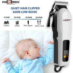 Pick Ur Needs Professional Rechargeable Hair Clipper / Trimmer For Men With LED Smart Display Trimmer 180 min Runtime 8 Length Settings image 5